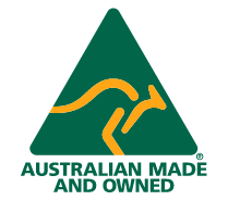 Australian Made and Owned logo - Shedex Fleurieu sheds and carports are proudly Australian made